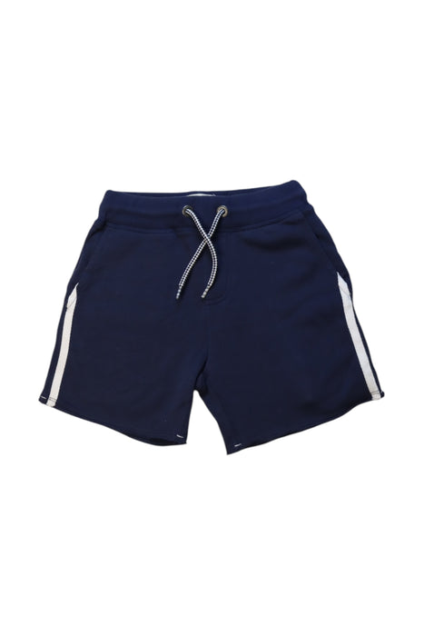 A Navy Shorts from Johnnie b in size 6T for boy. (Front View)