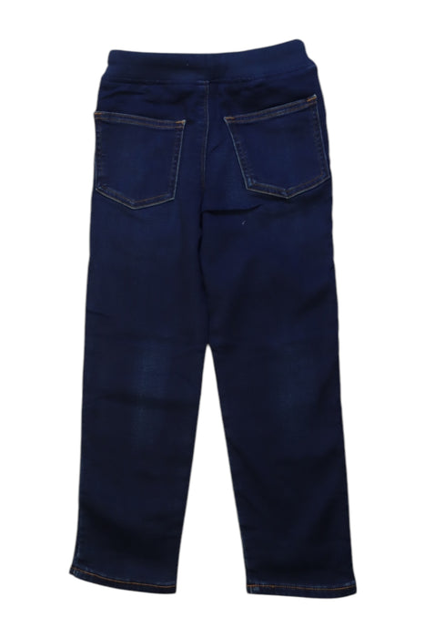 A Navy Jeans from Crewcuts in size 6T for boy. (Back View)