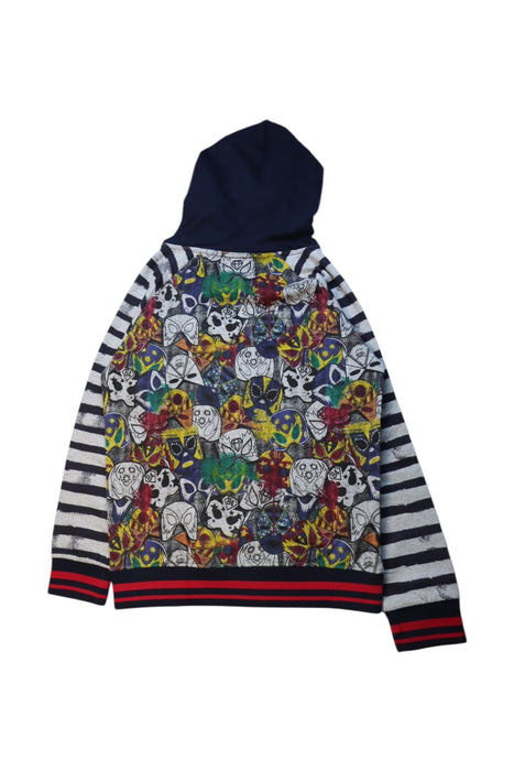 A Multicolour Zippered Sweatshirts from Desigual in size 9Y for boy. (Back View)