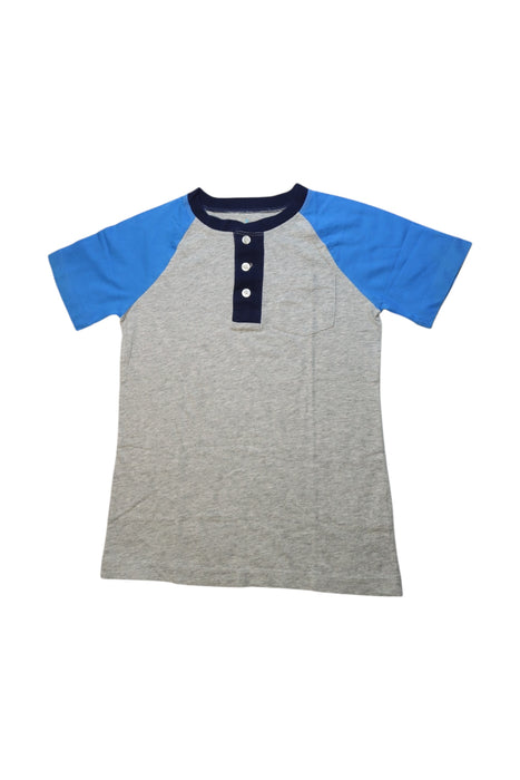 A Blue Short Sleeve T Shirts from Crewcuts in size 6T for boy. (Front View)
