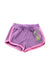 A Purple Shorts from Billieblush in size 5T for girl. (Front View)