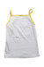 A White Sleeveless Tops from Petit Bateau in size 4T for girl. (Back View)