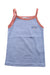 A Blue Sleeveless Tops from Petit Bateau in size 4T for neutral. (Front View)