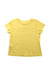 A Yellow Short Sleeve T Shirts from Petit Bateau in size 4T for neutral. (Back View)