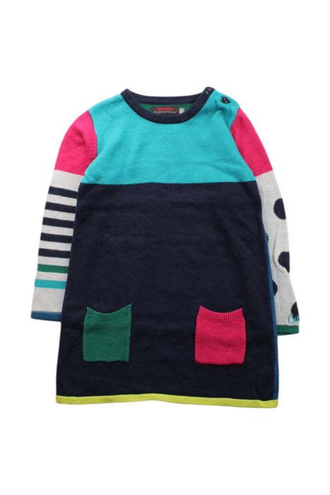A Multicolour Sweater Dresses from Catimini in size 3T for girl. (Front View)