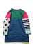 A Multicolour Sweater Dresses from Catimini in size 3T for girl. (Back View)