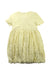 A Ivory Short Sleeve Dresses from Bardot Junior in size 6T for girl. (Back View)
