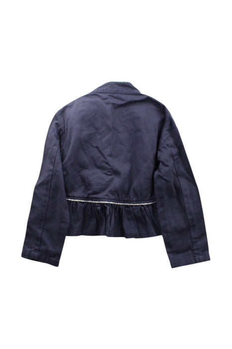 A Navy Blazers from Tutu Du Monde in size 4T for girl. (Back View)