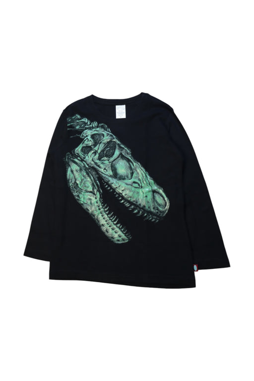 A Black Long Sleeve T Shirts from City Threads in size 5T for boy. (Front View)