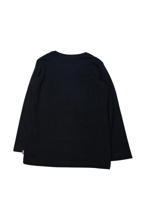 A Black Long Sleeve T Shirts from City Threads in size 5T for boy. (Back View)