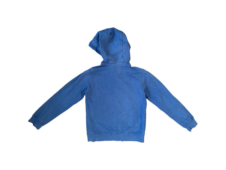 A Blue Hooded Sweatshirts from Armani in size 8Y for boy. (Back View)