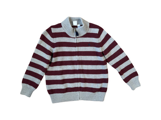 A Burgundy Knit Sweaters from Petit Bateau in size 6T for neutral. (Front View)