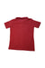 A Red Short Sleeve Polos from City Threads in size 6T for boy. (Back View)