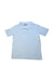 A White Short Sleeve Polos from City Threads in size 6T for boy. (Front View)