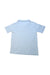 A White Short Sleeve Polos from City Threads in size 6T for boy. (Back View)