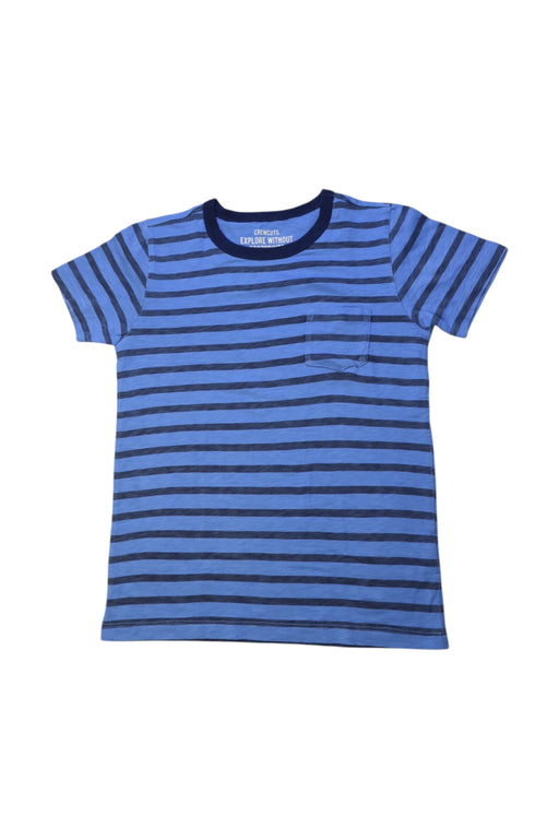 A Blue Short Sleeve T Shirts from Crewcuts in size 6T for boy. (Front View)