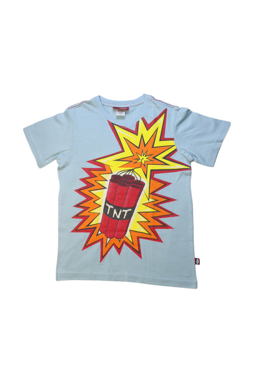 A Multicolour Short Sleeve T Shirts from City Threads in size 5T for boy. (Front View)