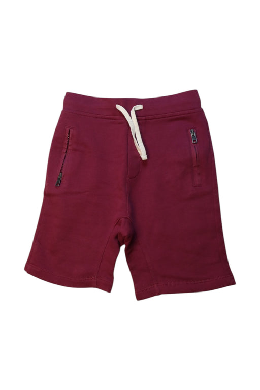 A Burgundy Shorts from Crewcuts in size 6T for boy. (Front View)