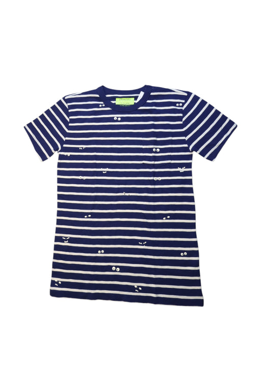 A Blue Short Sleeve T Shirts from Crewcuts in size 14Y for boy. (Front View)