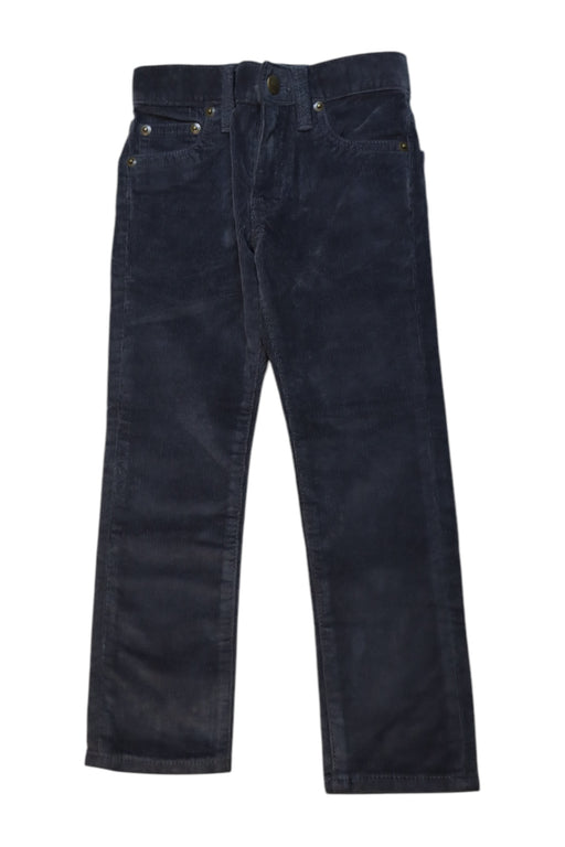 A Navy Casual Pants from Crewcuts in size 4T for neutral. (Front View)