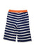 A Navy Shorts from Boden in size 6T for boy. (Back View)