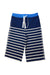 A Navy Shorts from Boden in size 6T for boy. (Front View)