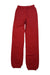 A Red Sweatpants from City Threads in size 7Y for boy. (Front View)