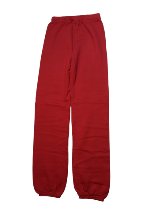 A Red Sweatpants from City Threads in size 7Y for boy. (Back View)