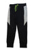A Black Sweatpants from Crewcuts in size 5T for boy. (Front View)