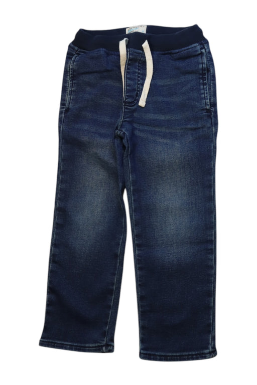 A Blue Casual Pants from Crewcuts in size 4T for boy. (Front View)