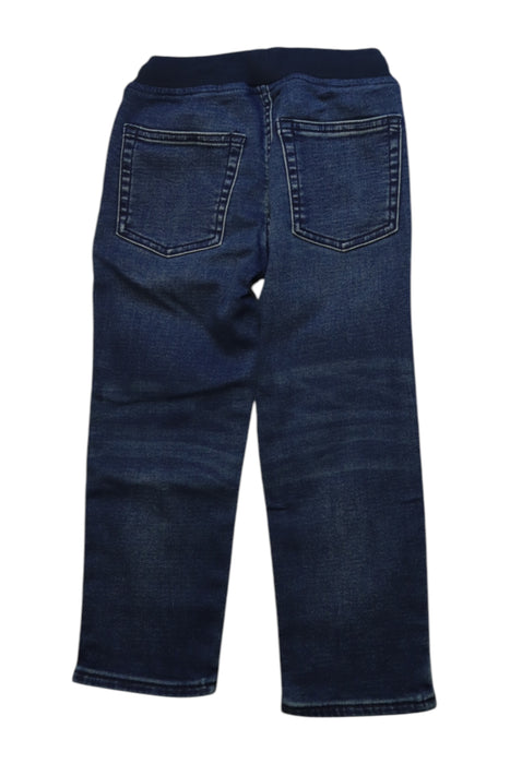 A Blue Casual Pants from Crewcuts in size 4T for boy. (Back View)