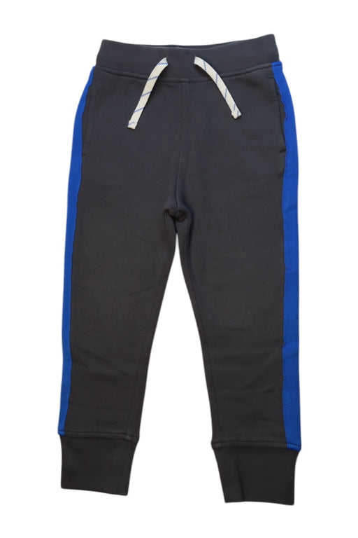 A Black Sweatpants from Crewcuts in size 4T for boy. (Front View)