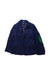 A Navy Blazers from Boden in size 5T for boy. (Front View)