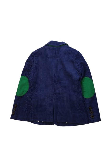 A Navy Blazers from Boden in size 5T for boy. (Back View)