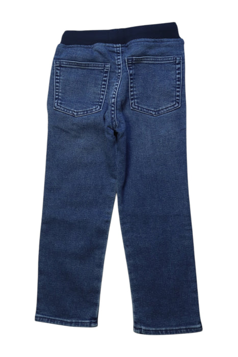 A Blue Jeans from Crewcuts in size 4T for boy. (Back View)