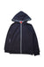 A Navy Zippered Sweatshirts from Boden in size 6T for boy. (Front View)