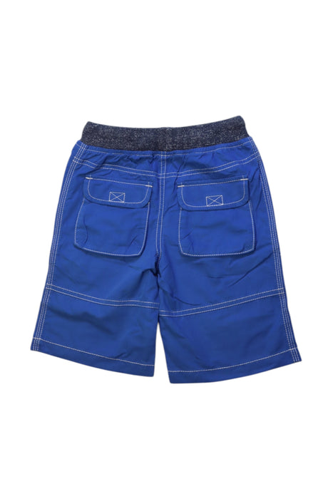 A Blue Shorts from Boden in size 6T for boy. (Back View)
