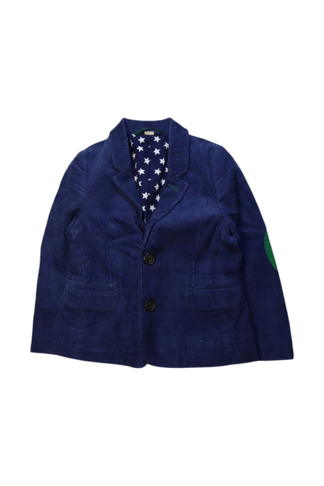 A Blue Blazers from Boden in size 3T for boy. (Front View)