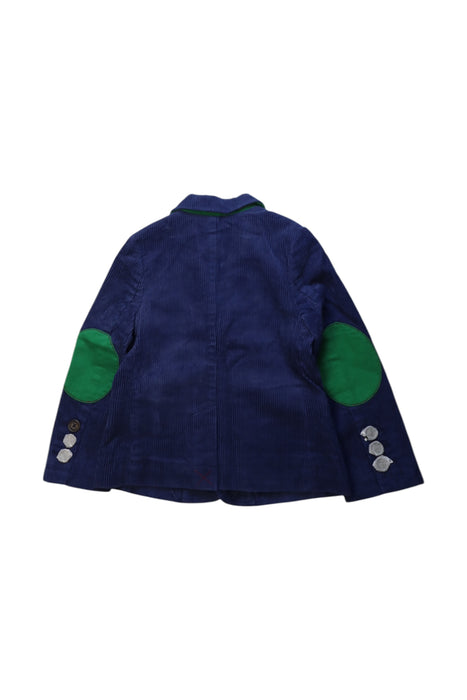 A Blue Blazers from Boden in size 3T for boy. (Back View)