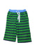 A Green Shorts from Boden in size 6T for boy. (Front View)