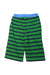 A Green Shorts from Boden in size 6T for boy. (Back View)