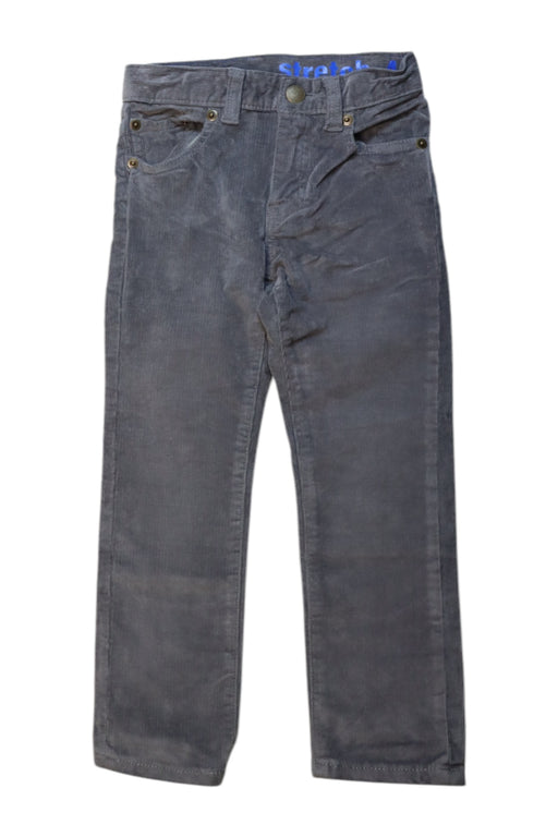 A Grey Corduroy from Crewcuts in size 4T for boy. (Front View)