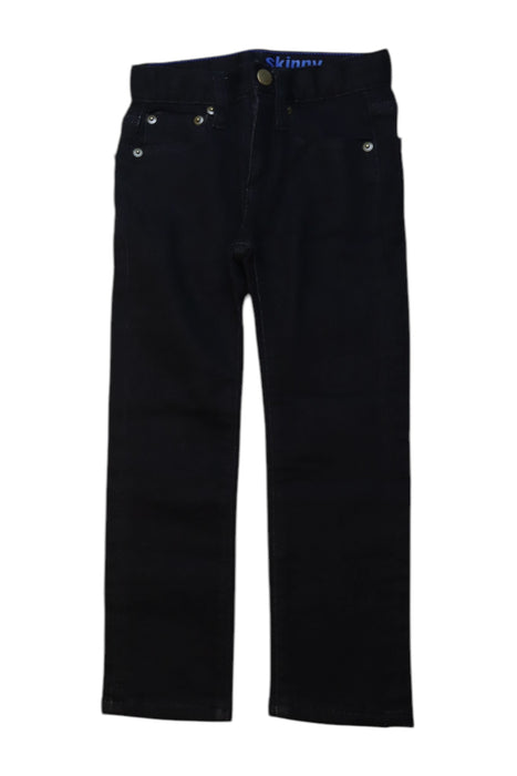 A Black Jeans from Crewcuts in size 4T for boy. (Front View)