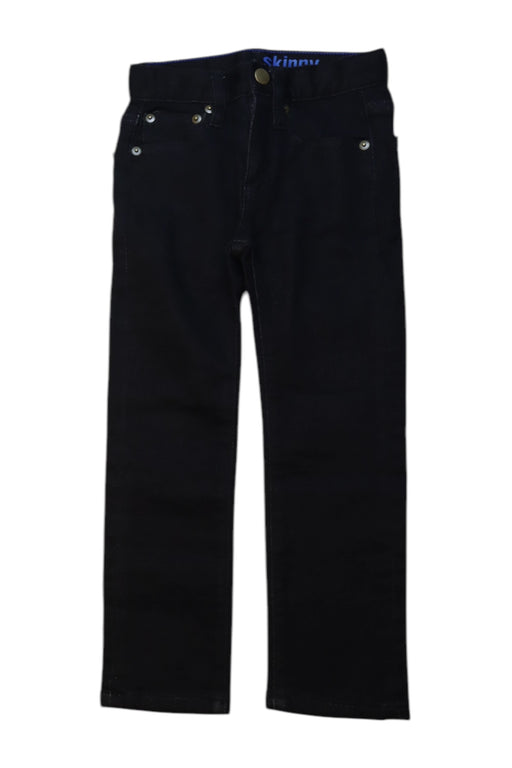 A Black Jeans from Crewcuts in size 4T for boy. (Front View)
