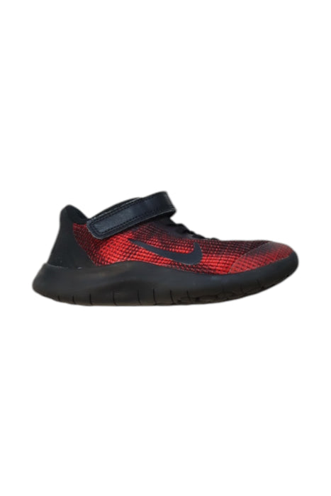 A Black Sneakers from Nike in size 5T for neutral. (Front View)