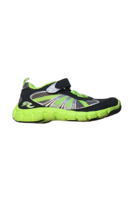 A Black Sneakers from Stride Rite in size 5T for boy. (Front View)