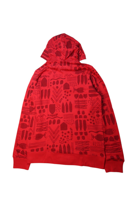 A Multicolour Zippered Sweatshirts from Desigual in size 13Y for boy. (Back View)