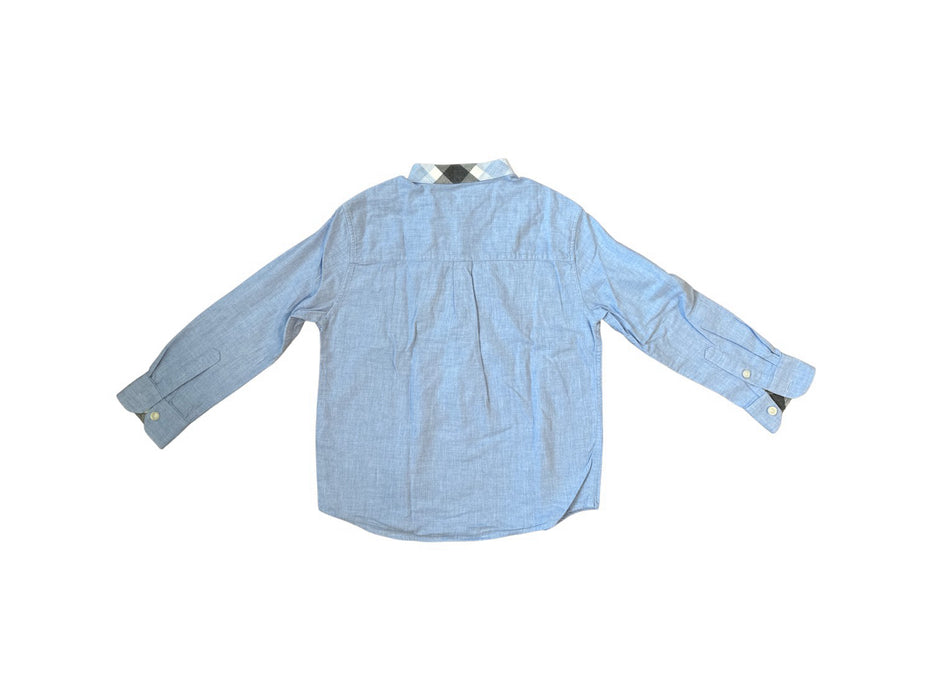 A Blue Long Sleeve Shirts from Nicholas & Bears in size 6T for neutral. (Back View)