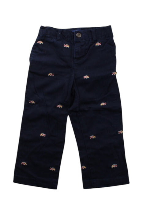 A Navy Casual Pants from Ralph Lauren in size 2T for boy. (Front View)