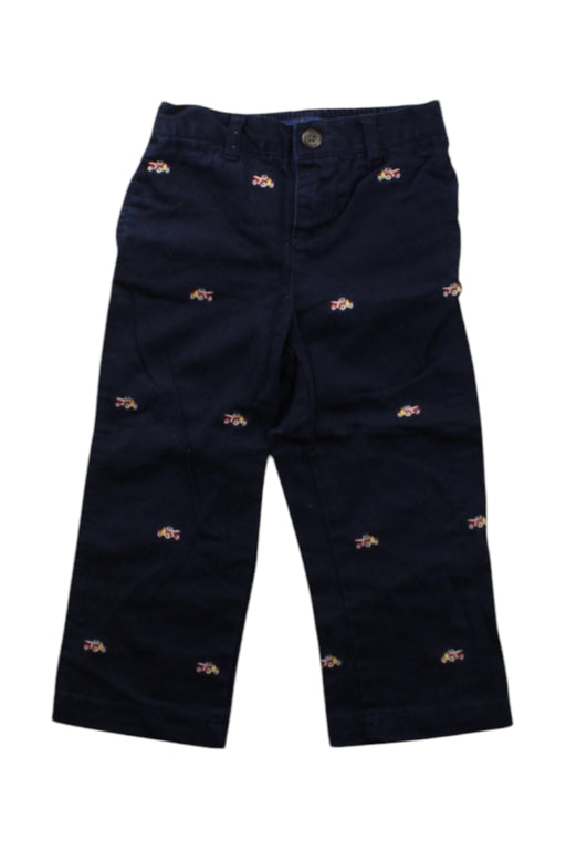 A Navy Casual Pants from Ralph Lauren in size 2T for boy. (Front View)